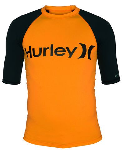Hurley One & Only Neon S/S Junior  Rushguard