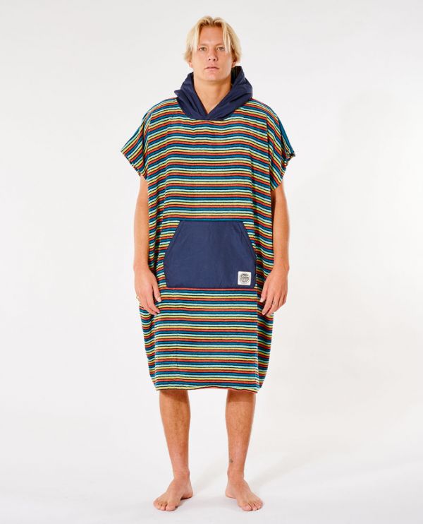 Rip Curl Surf Sock Hooded Towl Poncho Multico