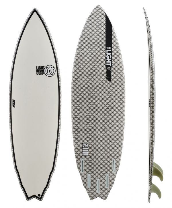 Light Surfboards TRUVALLI FISH CV PRO SERIES 6.6