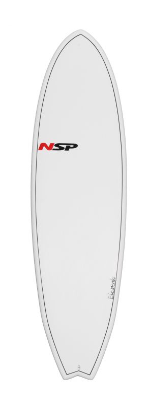 NSP ELEMENT FISH SERIE 6'6'' weiss