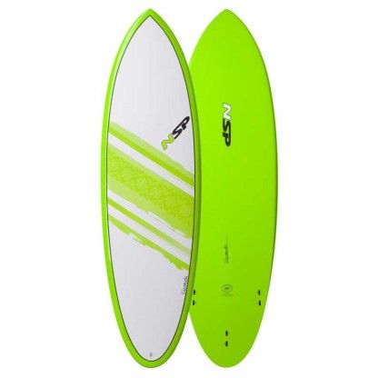 ELEMENT HYBRID SHORT Surfboard 6.4 Green beschädigt