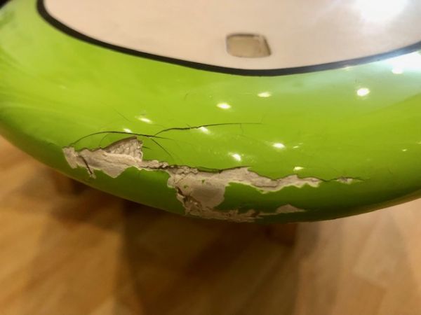 ELEMENT HYBRID SHORT Surfboard 6.4 Green beschädigt