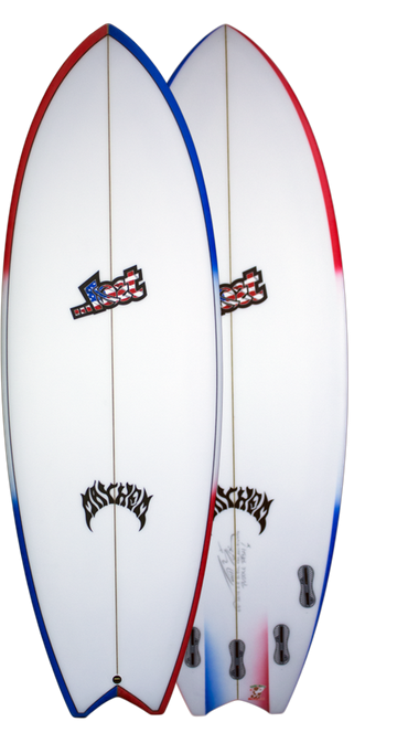 Lost Surfboards PUDDLE FISH 6.0 Clear White